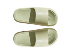 Sandalias de baño Baok-slip con amortiguación y suela gruesa, ligeras para el verano, talla 38-39 (aptas para pies de talla 37-38), verde claro.