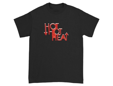 Camiseta ROCKINSTONE con logo Hot Hot Heat (XXL)