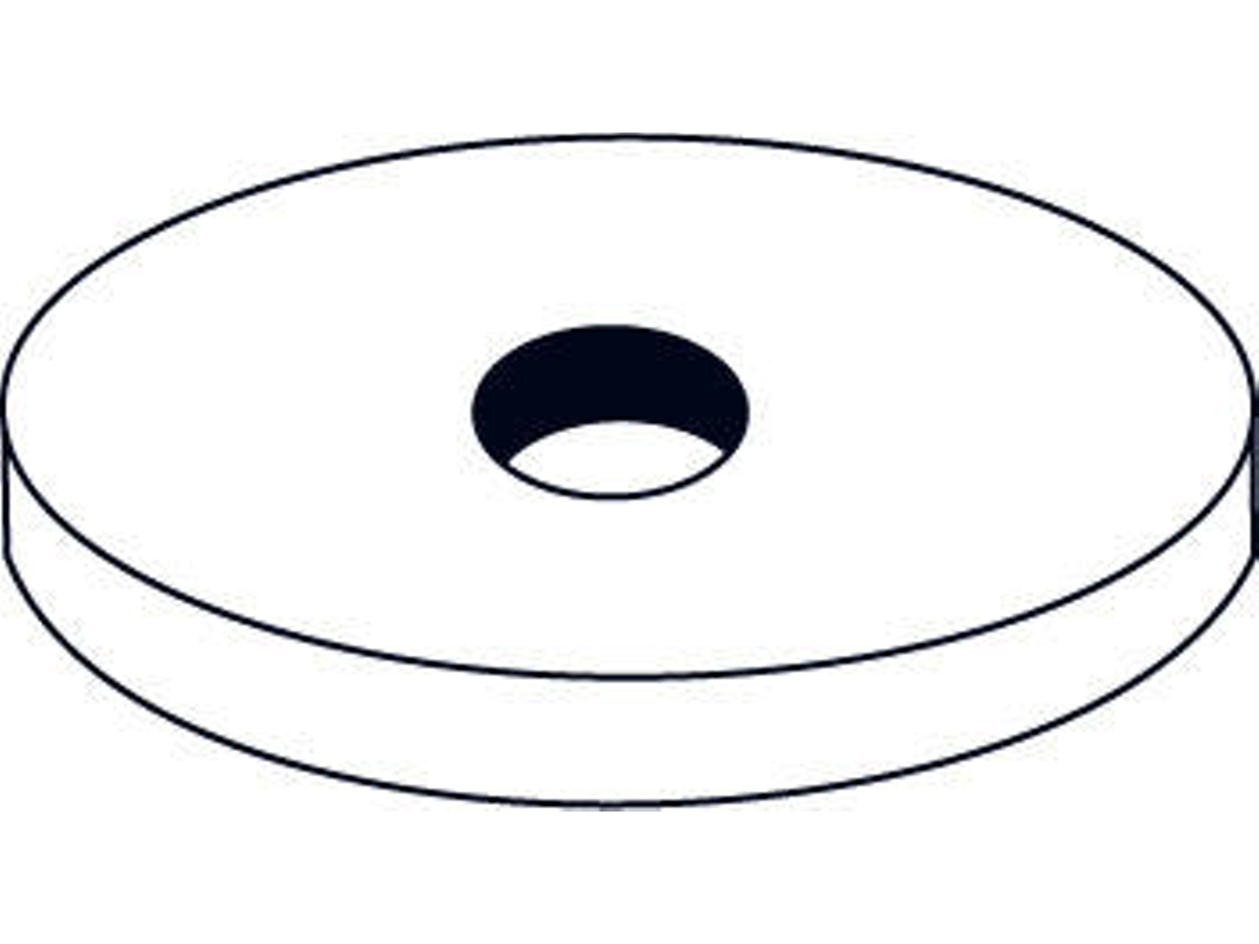 Goma de Arandela PlanaCHEMITOOL FASTENERS Lv101-30
