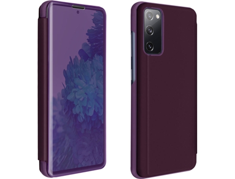 Funda Samsung Galaxy S20 FE AVIZAR Espejo Translucida Violeta