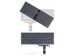 Teclado retroiluminado negro compatible con Windows 8 para HP ProBook 440 G8 y 445 G8