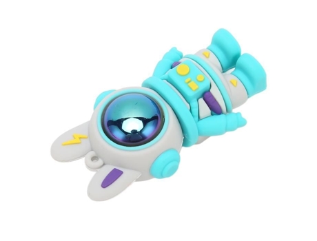 HURRISE Memoria USB de Dibujos Animados Pendrive USB de Dibujos Animados Conejo Espacial Interfaz Usb2.0 Plug y Computación Interna Tipo 2 128Gb