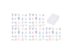 100 Clips De Papel Metálicos Coloridos Y Lindos Reutilizables, Útiles Para Oficina, Escuela Y Regalos Para Estudiantes