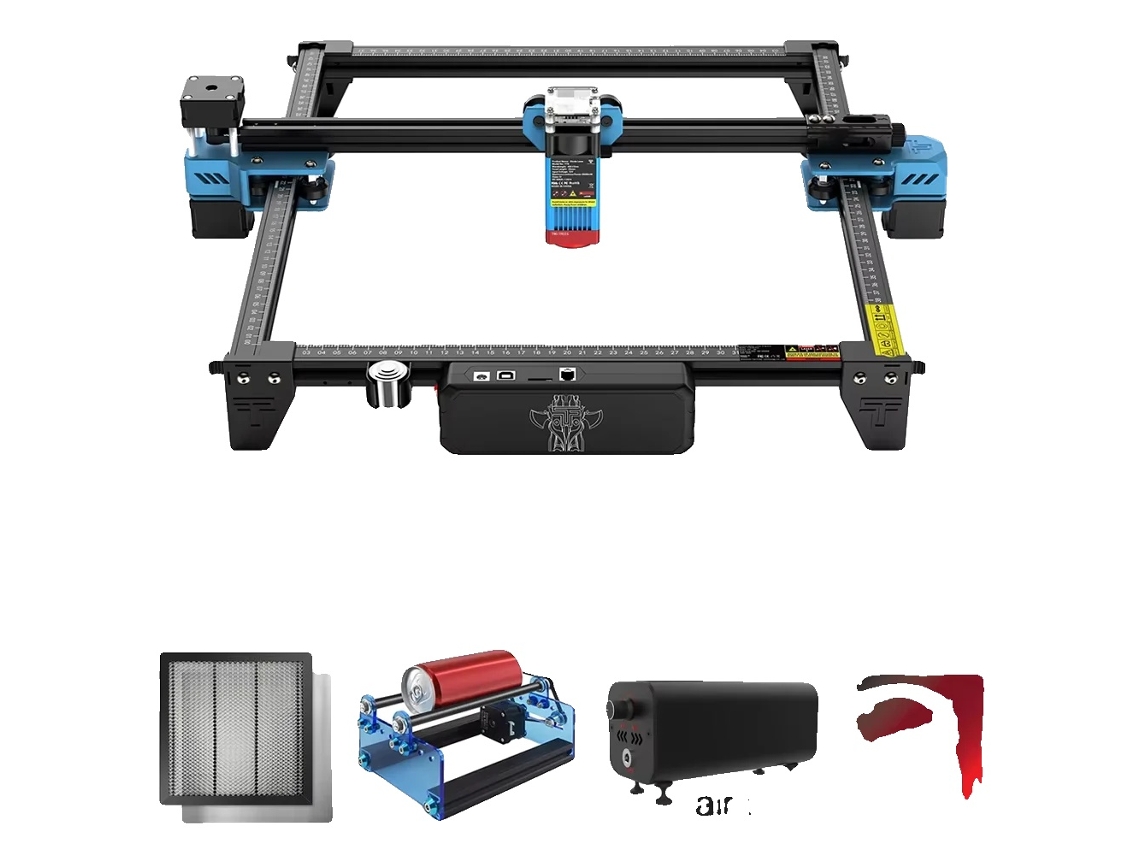 Fresadora láser CNC, grabado de precisión, amplia compatibilidad de materiales, kit 6-A, UE-C, TTS-55 Pro-A