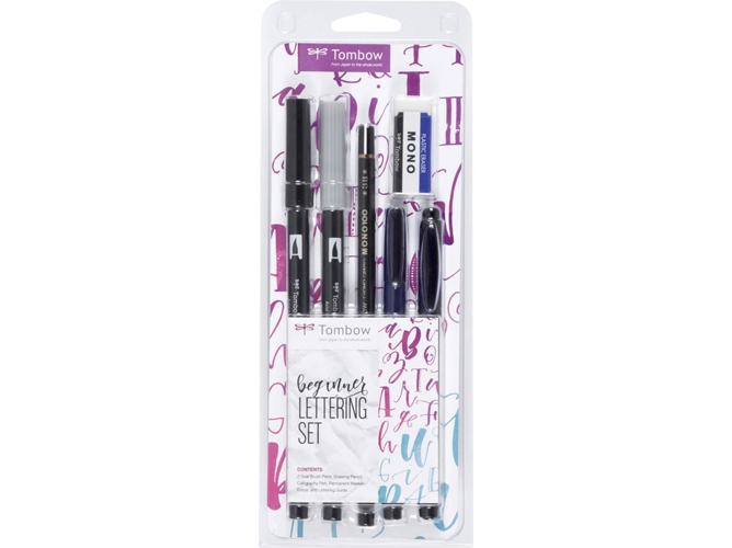 Kit de Caligrafía TOMBOW LS-BEG Multicolor - Plástico)