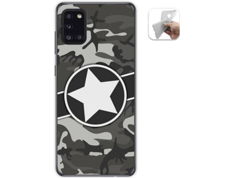 Carcasa Samsung Galaxy A31 TUMUNDOSMARTPHONE Camuflaje 02 Multicolor
