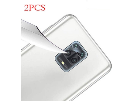2x Protector Simples Cámara Trasera Xiaomi Redmi Note 9 Pro