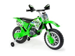 Moto INJUSA Cross CR 6V Verde (Edad Mínima: 3 años - 111 x 56 x 76 cm)
