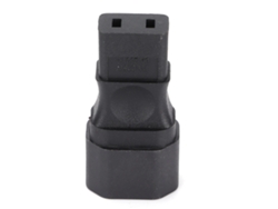 Adaptador De Corriente Con Conector Macho A Conector Hembra Iec