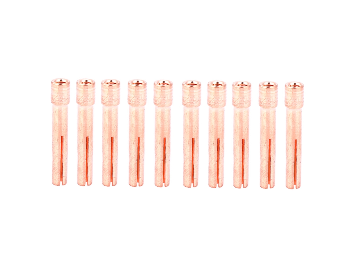 10 Pinzas De Cobre Tig 13n23 (3/32 Pulgadas) Para Antorcha Tig Wp9/20/25