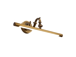 Aplique De Pared Led Vintage De Cobre Para Baño, Estilo Europeo, Con Espejo, 8w, 45cm, 4000k