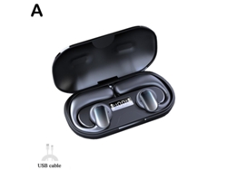 Auriculares Inalámbricos Concepto Conducción Ósea Inalámbrico On Ear YIZHOOD Bluetooth Negro