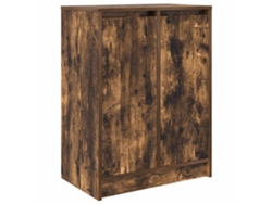 Zapatero de roble ahumado MAISON EXCLUSIVE 57x34x76 cm