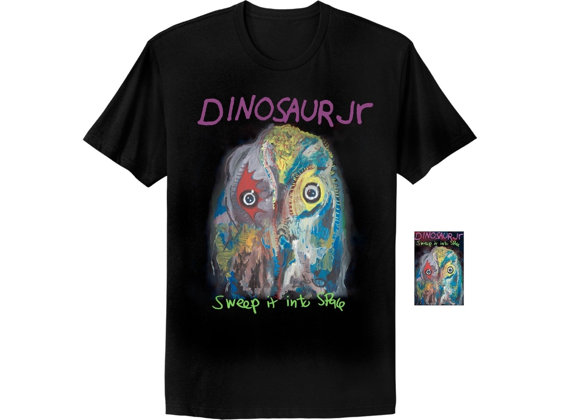 Dinosaur Jr. Sweep It Into Space T-shirt Rockinstone Unisex Adults Best Sellers Size:l