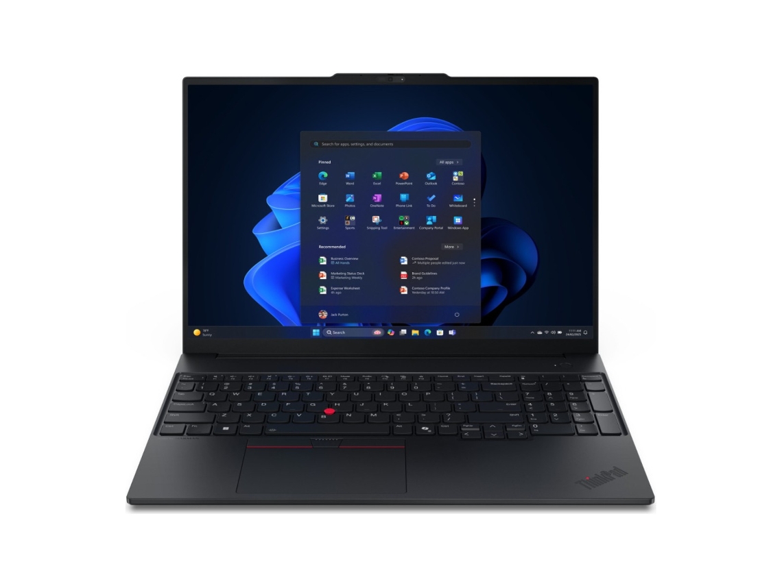 Portátil Lenovo Thinkpad E16 16" U7-256v Ssd 512gb/16gb Arc Graphics W11p