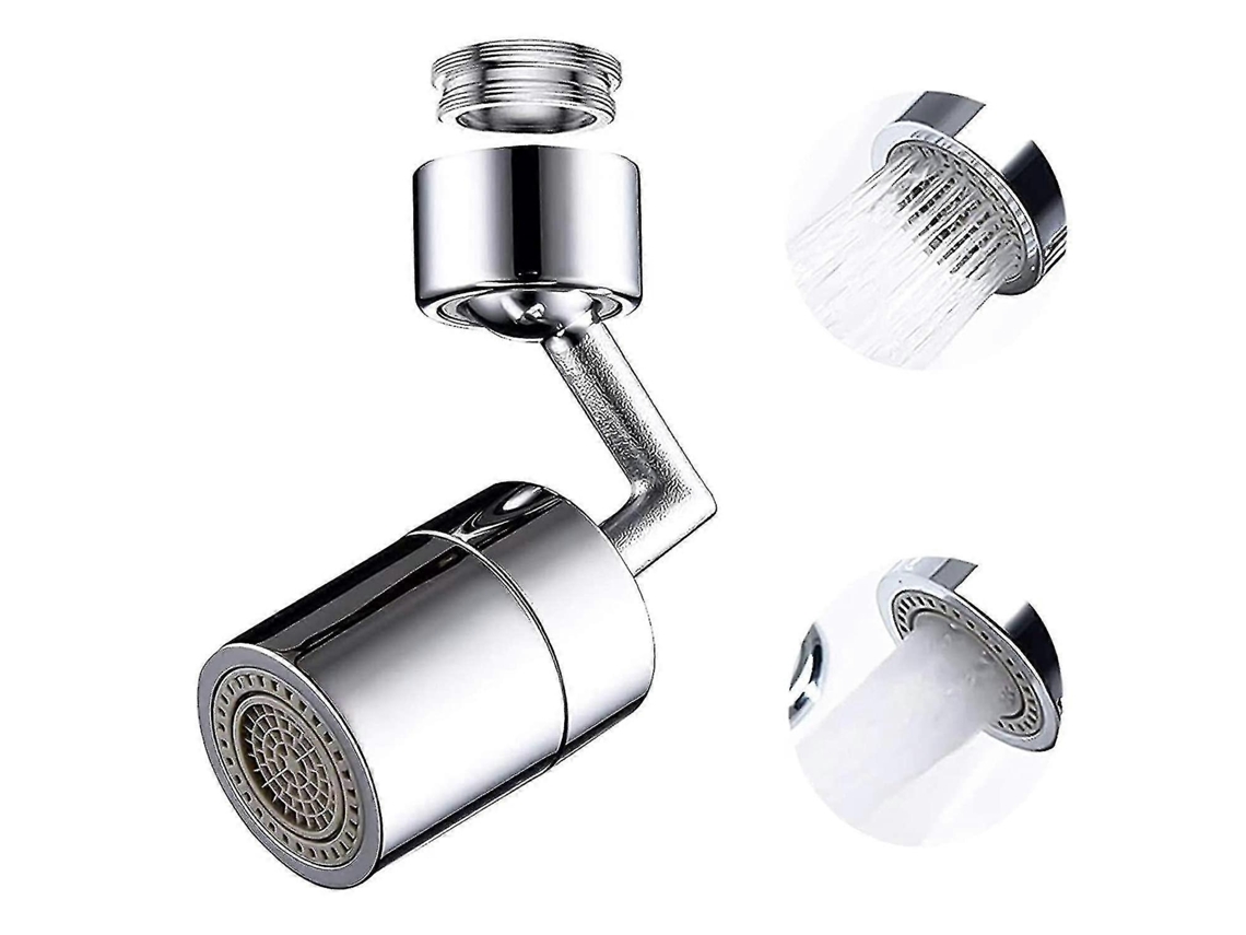 Extensor De Grifo Giratorio 1080° Anti-goteo Con Filtro Y Dos Modos De Salida De Agua Para Cocina Y Baño