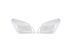 Par de cubiertas para faros delanteros compatibles con Opel Astra H (2004-2009)
