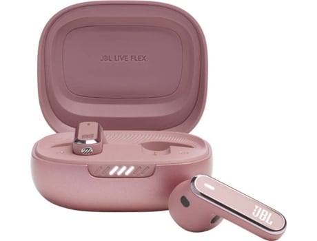 Auriculares Bluetooth True Wireless JBL Live Flex (In Ear - Micrófono - Rosa)