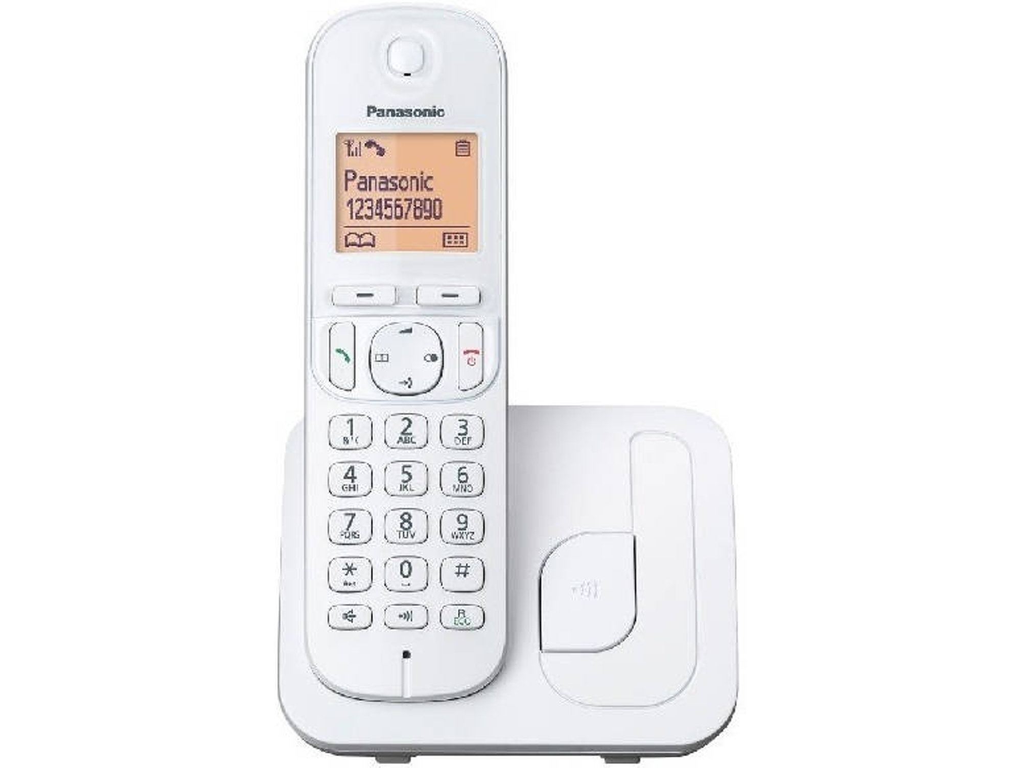 Teléfono Fijo PANASONIC KX-TGC210  Negro