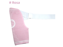 1 correa de soporte para el hombro que ofrece soporte y amplitud de movimiento para la articulación del hombro. Mdug (rosa L/XL)