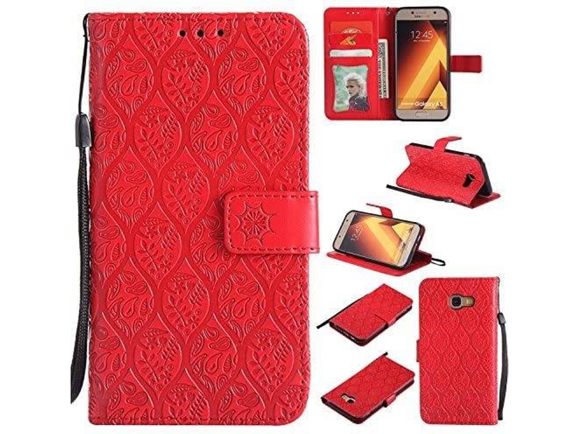 Funda Samsung Galaxy A5 2017 HONGWE. Rojo