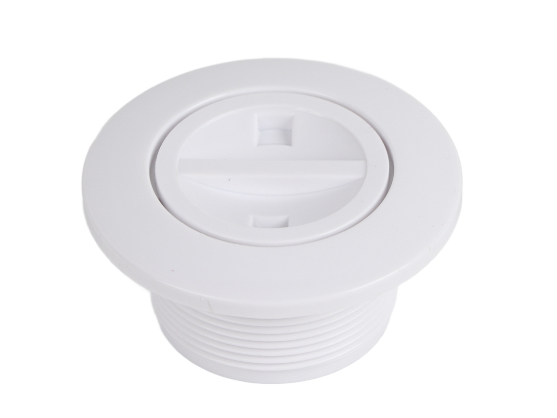 Conexión De Succión Para Desagüe Principal De Piscina, Abs Blanco, 2 Pulgadas, Drenaje Efectivo.