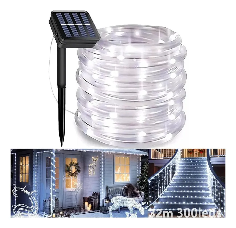 Nuevas luces LED navideñas solares serie 300ledvayotoy