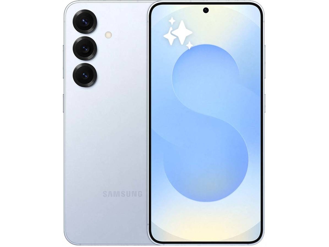 Smartphone SAMSUNG Galaxy S25 (6.2'' - 12 GB - 256 GB - Azul Hielo)