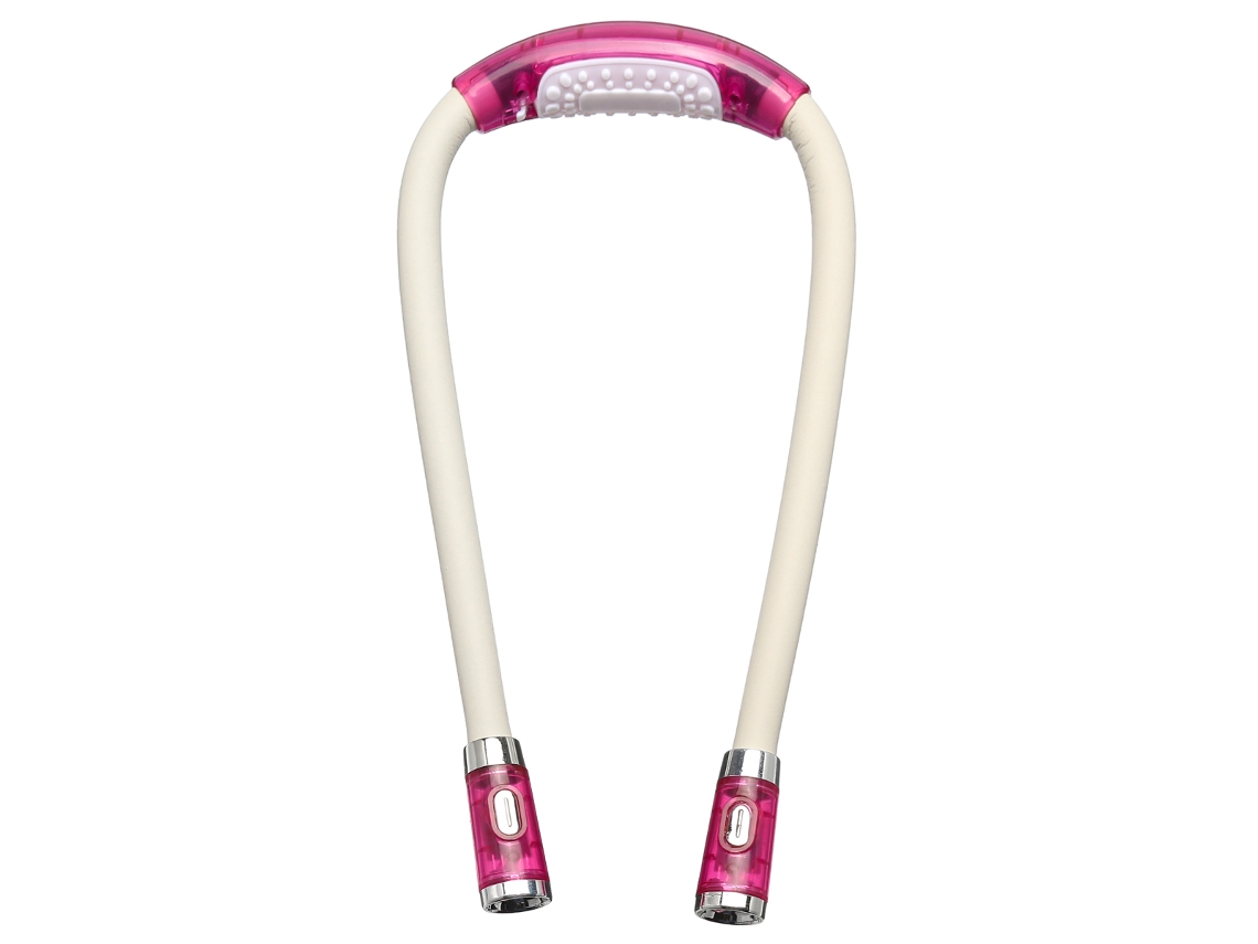Luz De Lectura Led (rosa), Luz De Cuello Manos Libres, Pilas Incluidas