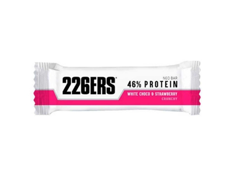 226Ers Barra de Proteína Neo 46% Protein 50G Choco Blanco y Fresa