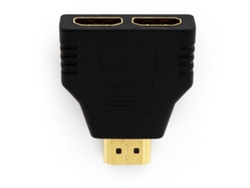 Adaptador divisor 2 HDMI hembra a 1 HDMI macho Xin Yue 8145 negro