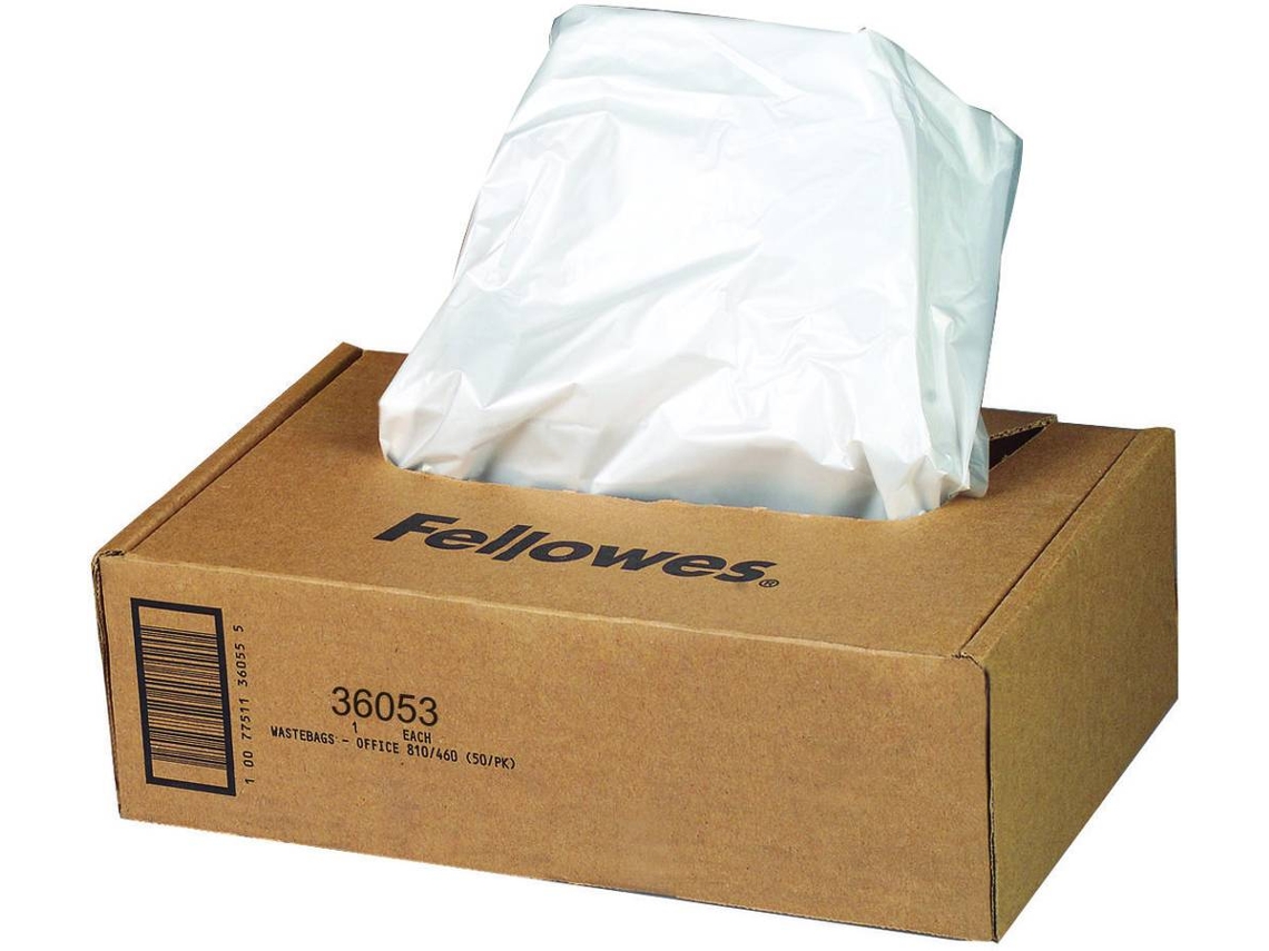 PACK 100 BOLSAS DESTRUCT FELLOWES 30-35L