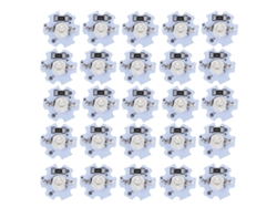 2026-25 Piezas Chips Led 5v 200lm 1w Bombillas Led De Alta Potencia Para Luminarias Diy Luz Uv 395‑400nm