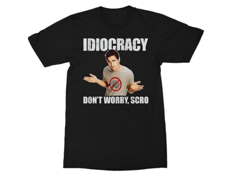 Camiseta ROCKINSTONE de la idiocracia de Joe Bauers (XXL)