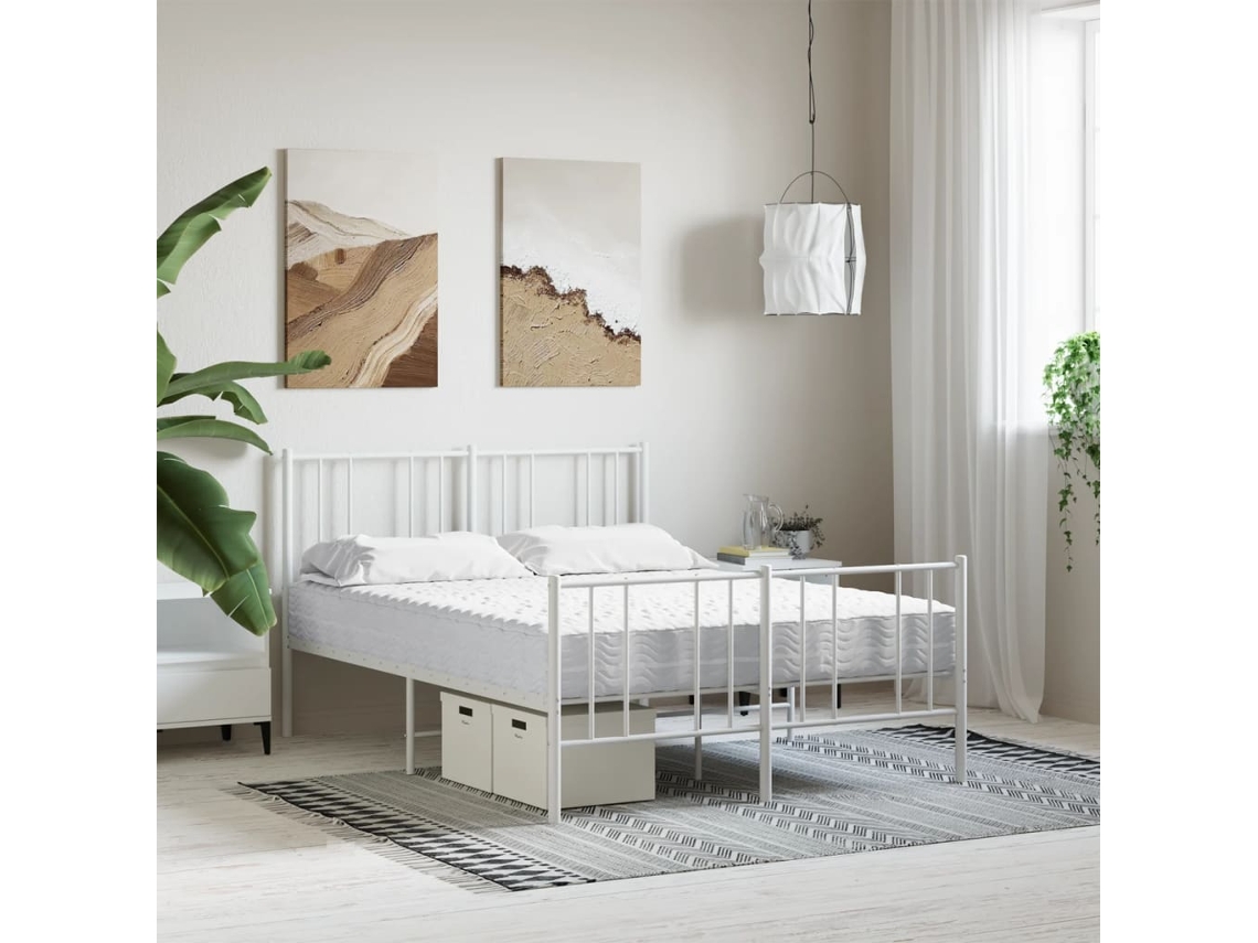 Colchón De Espuma Dureza 2 3 Blanco 140x190 Cm
