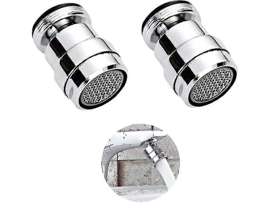 Aerador De Grifo 16mm Acero Inoxidable Giratorio 360° Filtro Ahorrador De Agua Cocina Baño