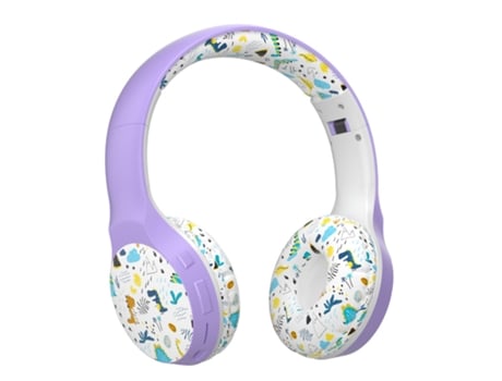 Auriculares Hifi deportivo Bluetooth 5.0 para niños Apto para Android y Iphone Púrpura