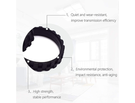 Neumáticos Para Ruedas Irobot Roomba Series 500, 600, 700, 800 Y 900