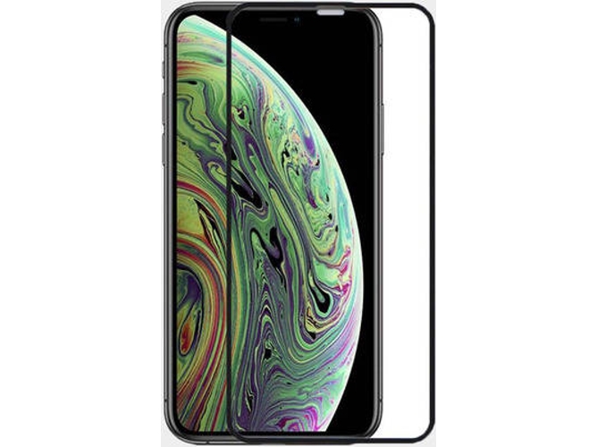 Protector de Cristal Templado iPhone X Completo Negro