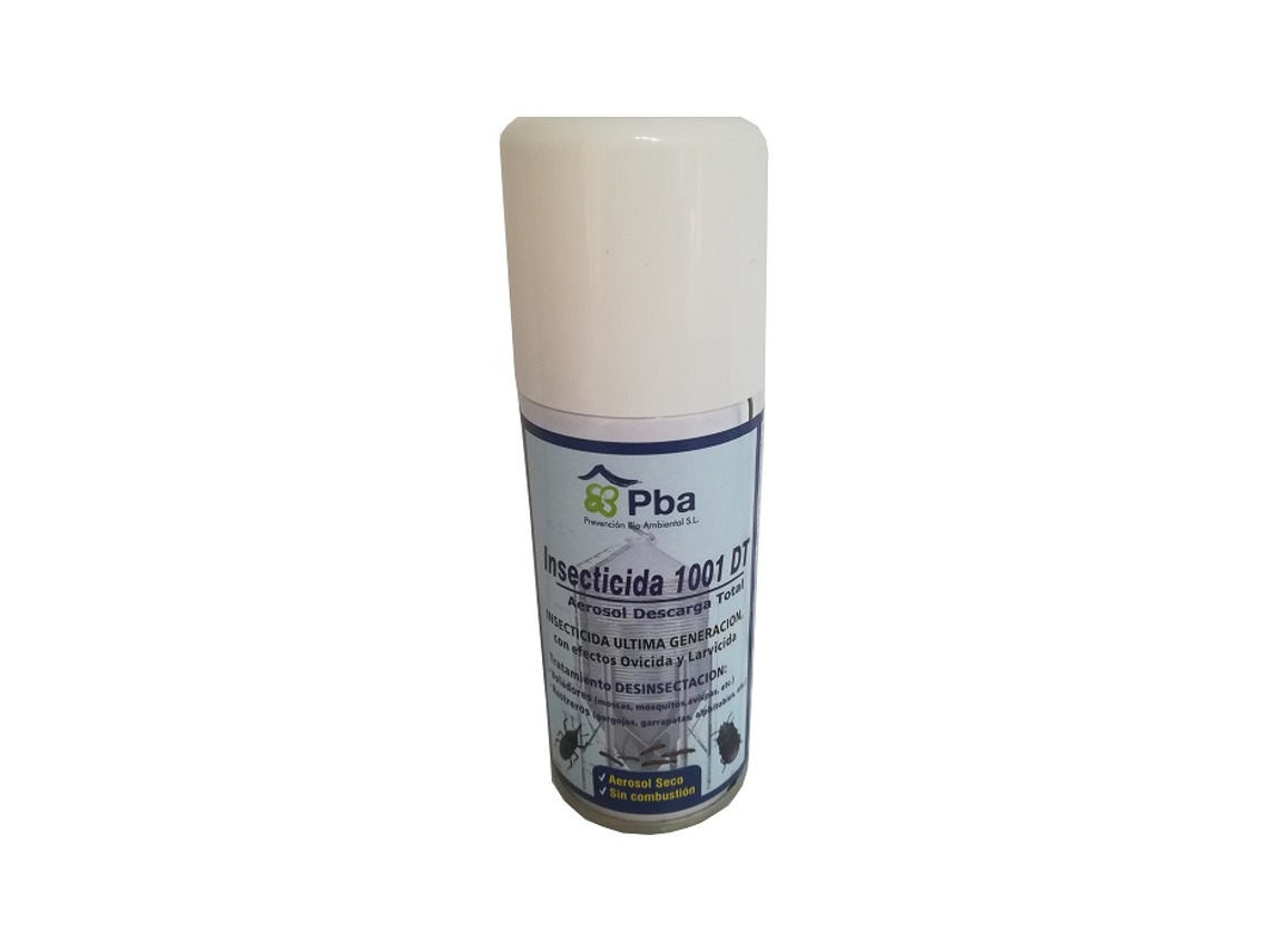 Pba Inseticida Ovicida Larvicida e Acaricida 1001 Dt Aerossol Descarga Total Contra Insetos Rastejantes e Voadores BIOTRENDS