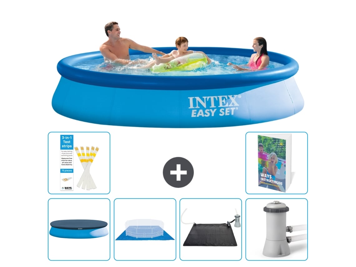 Intex Piscina Easy Set Redonda - 366x76 Cm - 7-peças S40