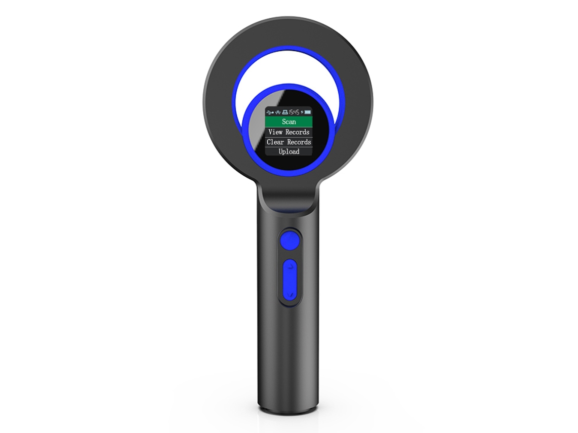 Lector Portátil De Microchips Para Mascotas Con Bluetooth, Usb, 2.4g, Pantalla Oled, Almacena 240 Chips, 134.2khz
