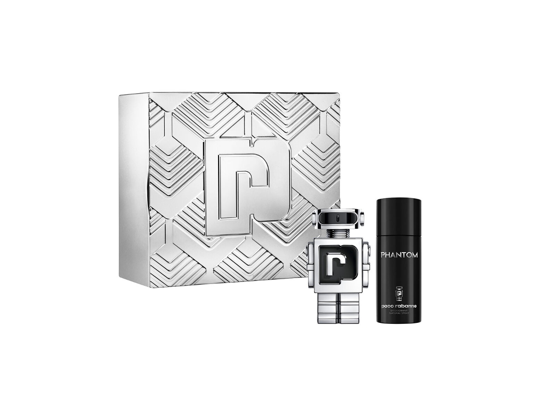 Set de Perfume Paco Rabanne Phantom 2 Piezas