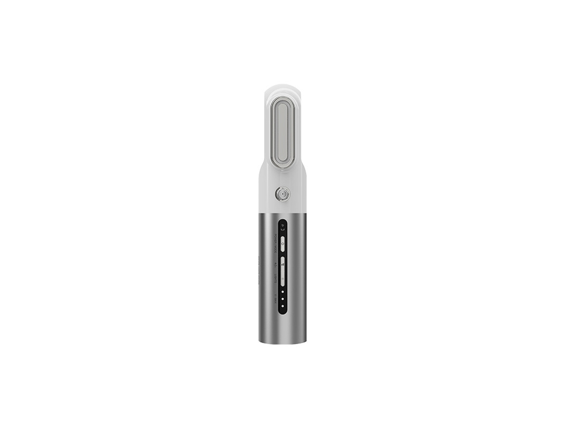 (plata) Dispositivo De Infusión De Belleza Por Vibración, Ultrasónico, De Iones Negativos Para Uso Doméstico Y Nanotecnología.