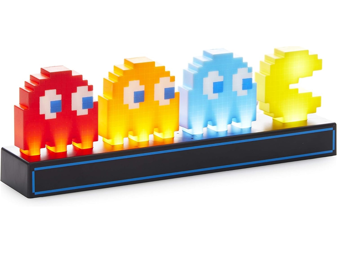 Pp7097pmtx Luces de Pac-Man y Fantasma, Multicolor, 31 x 16 x 7 cm