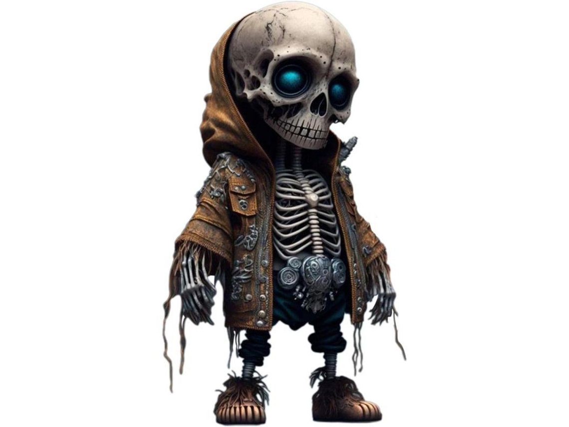 Divertidas Figuras De Esqueletos De Resina | Decoración De Halloween Para Mesa Y Hogar