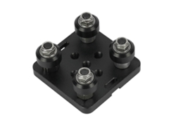 V-slot Gantry Plate Set 2020 Aluminum Profiles, Special Slide Plate With Pulley For 3d Printer Part