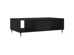 Maison Exclusive - Mesa De Centro Madera De Ingeniería Negro 104x60x35 Cm