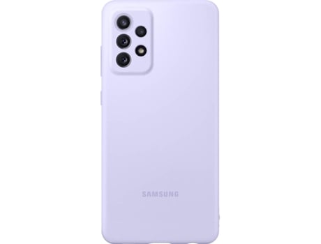 Funda SAMSUNG Galaxy A72 Silicona Violeta