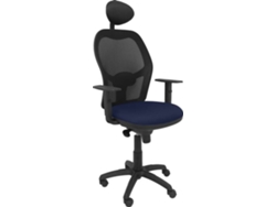 Silla de Escritorio Operativa PYC Jorquera C Azul N (Brazos Ajustables - Malla)